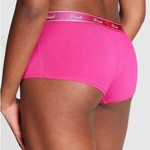 XL Logo Cotton Boyshort Panty by PINK